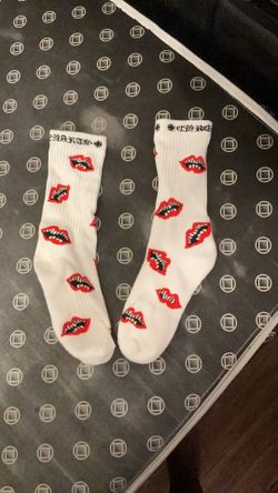 Chrome heart socks