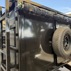 New 8x4x12 Hydraulic Dump Trailer 