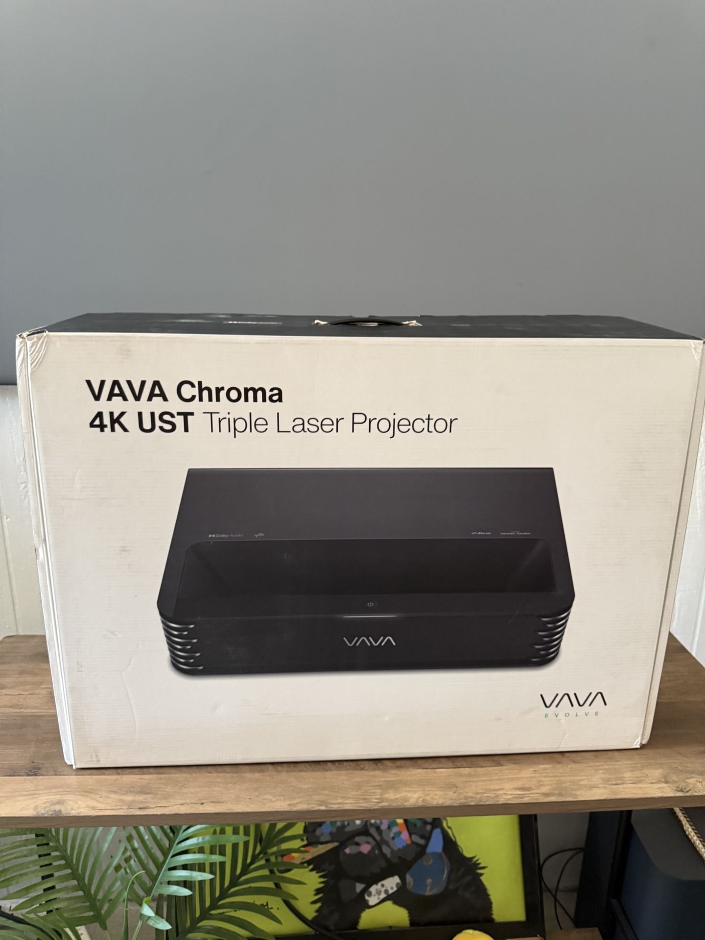 VAVA Chroma 4K Laser Projector – Open Box – Black