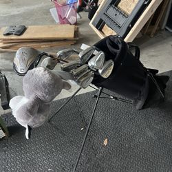 Golf clubs And Bag