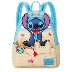 Disney Parks Stitch Sandcastle Loungefly 