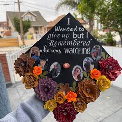 Graduation cap topper