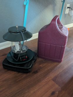 Camping propane lamp - coleman