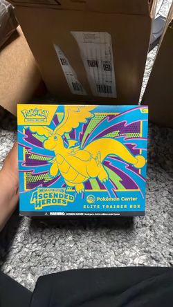 Ascended hero’s pokecenter ETB 4 X