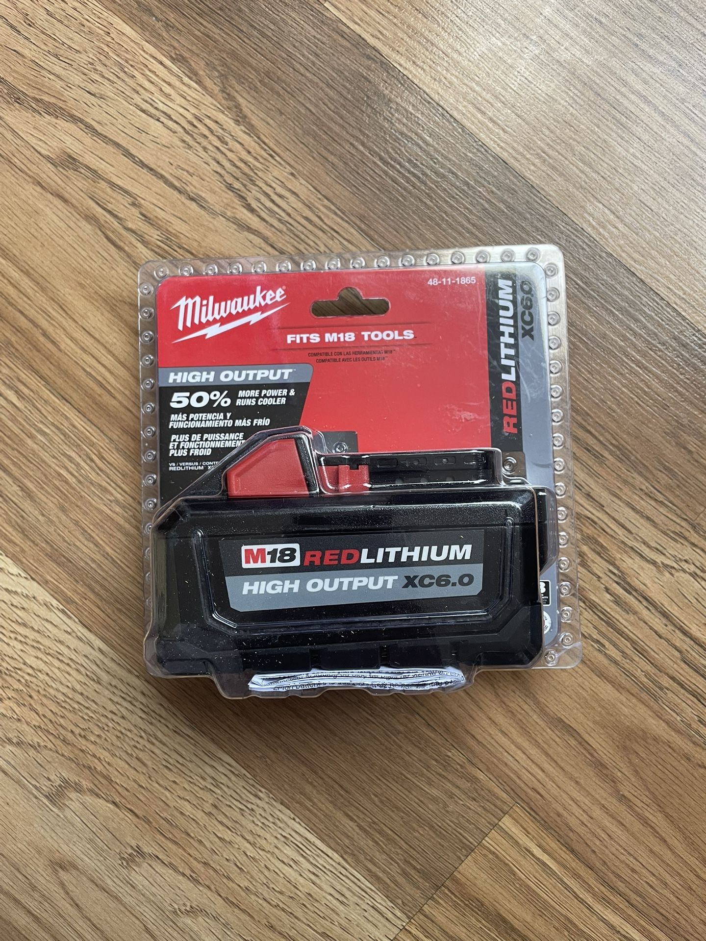 Milwaukee M18 High Output XC6.0 Battery