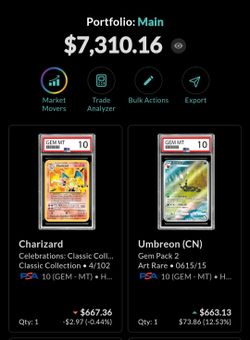 Pokemon PSA 10 SLABS
