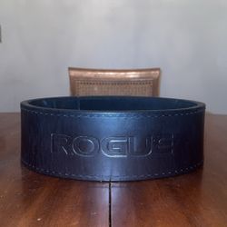 Rogue 13 Mm Leather 4 Inch Lever Belt Medium