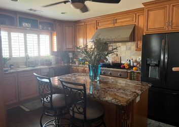 SOLID Maple Kitchen Cabinets