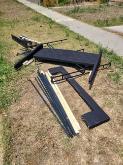 FREE - Bedframe + Headboard Queen