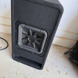 10 inch kicker with Amp