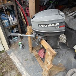 1999 25hp 2stroke Mariner 