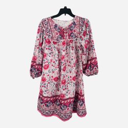 Women’s Pink Boho Dress Size Large