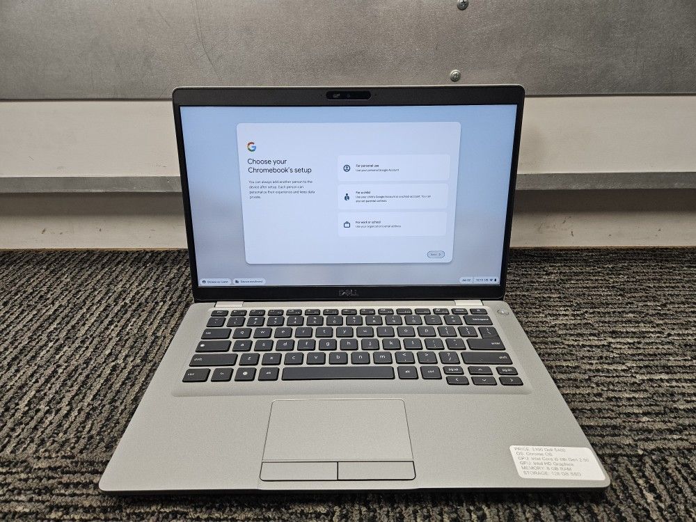 Dell Latitude 5400 Chromebook Core I5 Touchscreen 14