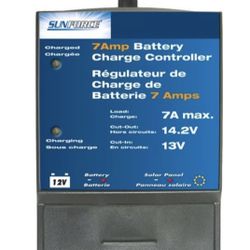 A Solar Charge controller regulates the voltage 