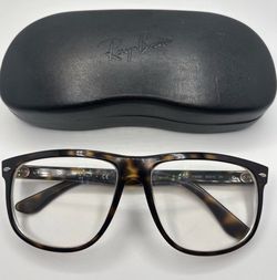 Ray-Ban Tortoise Eyeglasses with Case