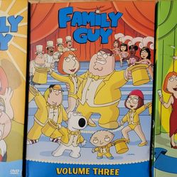 Family Guy DVD seasons 1 Through 4