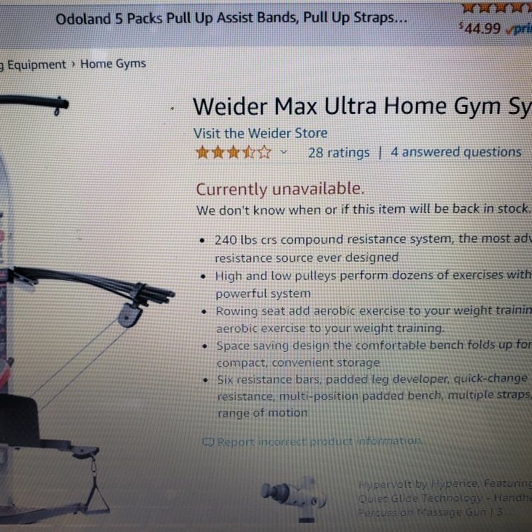 Weider Max Home Gym