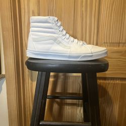 White Vans Size 13