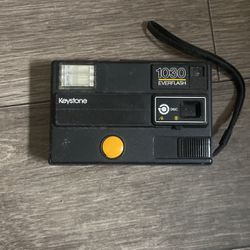 Vintage Keystone Disc EverFlash 1030 Pocket Size Camera