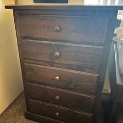 tall boy wood dresser