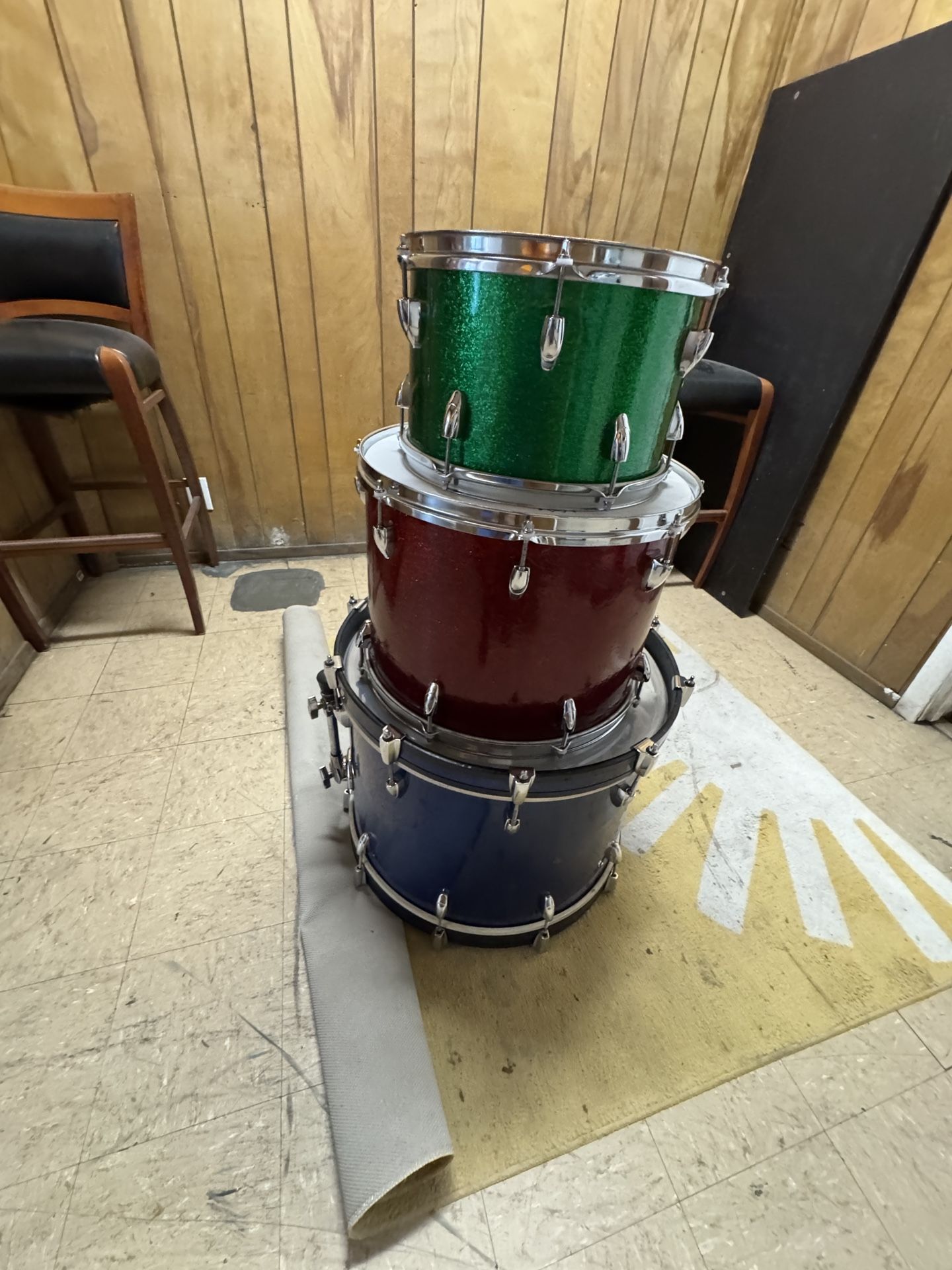 Pearl Drum Set (Restored)