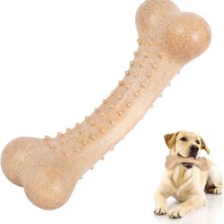 Dog Chew Toys Aggressive Chewers Durable Indestructible Beef and Bacon Flavor