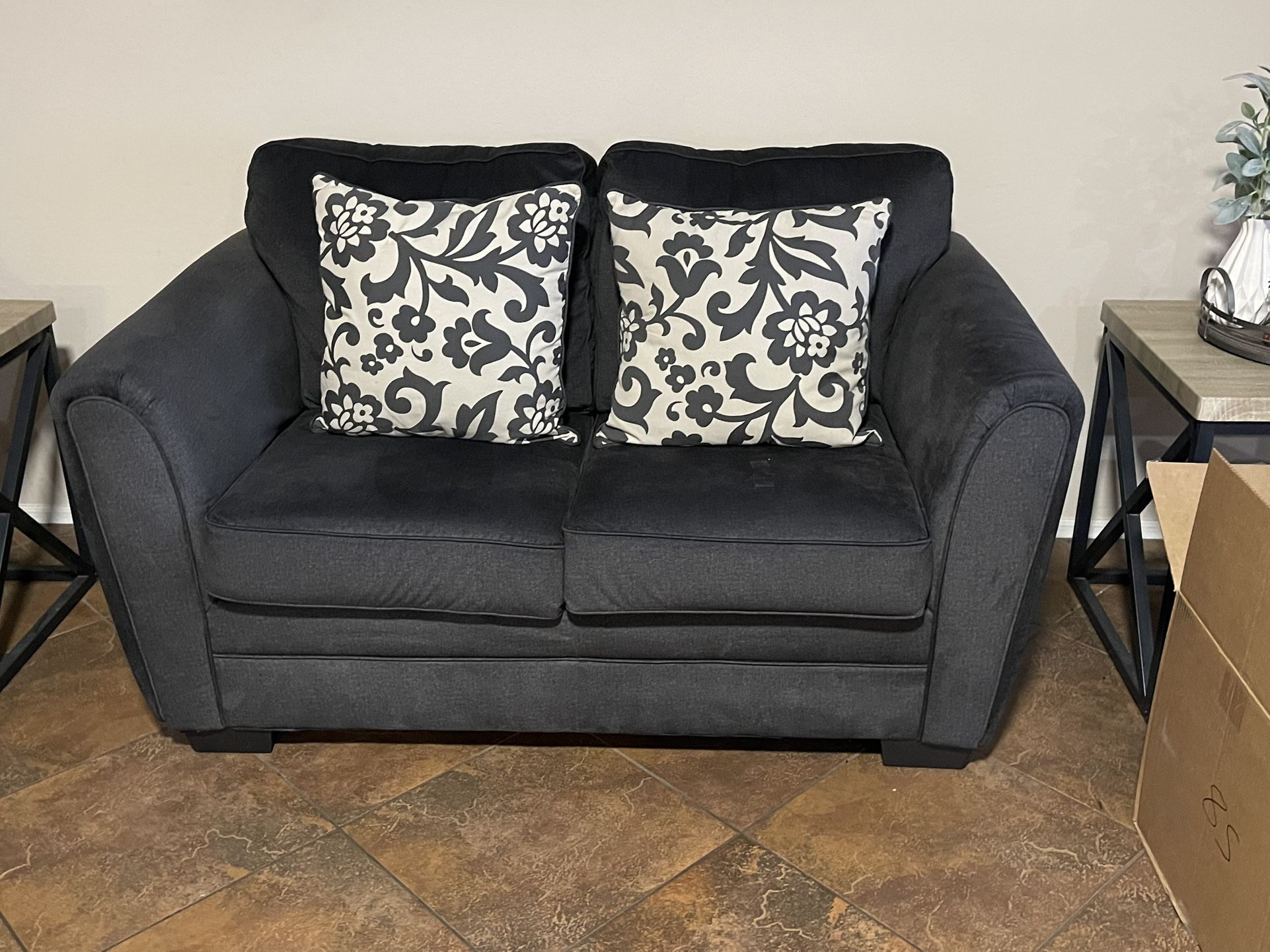 Dark Gray Couch Set