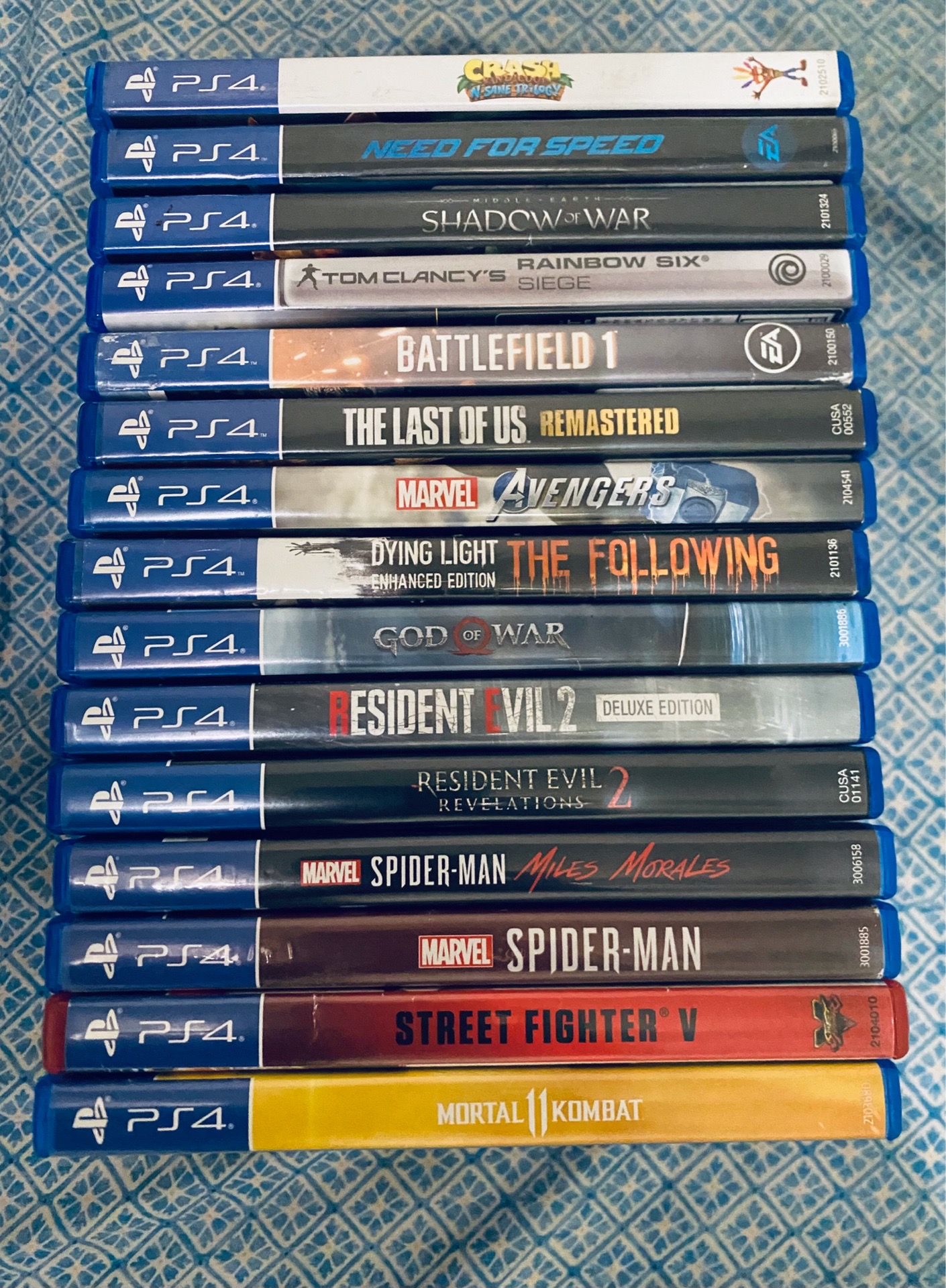 Sony PlayStation 4 ps4 games lot of 15 Fully functional adult owned please check out photos for game Titles $80 FRIM for all