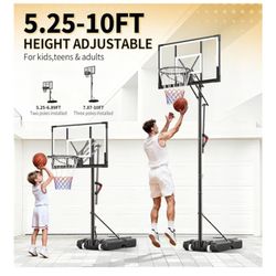 basketball hoop in good shape