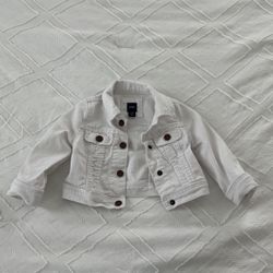BabyGap White Jean Jacket
