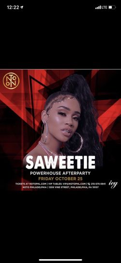 Saweetie Live Powerhouse Concert Celebration
