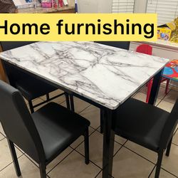 Furniture Table With Four Chair