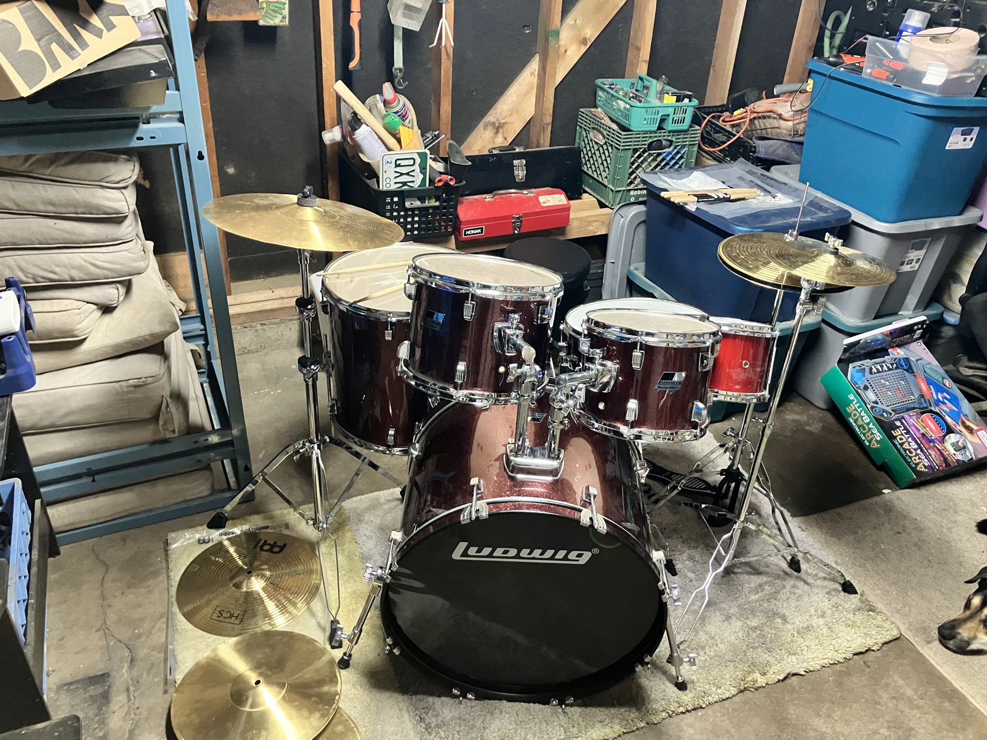 Ludwig BackBeat Drum Kit