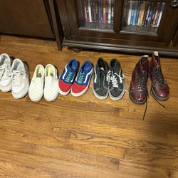 Nike, Vans, and Doc Martens