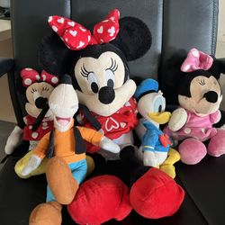 Disney Jr Lot Of Stuffed Animals