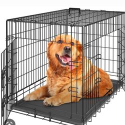 42” Foldable Dog Crate 