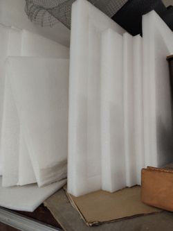 Packing foam moving boxes lots of sizes let me know