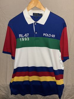 Polo Ralph Lauren RL-67 1993 Polo-93 Lifesaver Shirt 