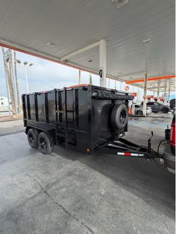 2027 Dump Trailer w Hydraulic lift