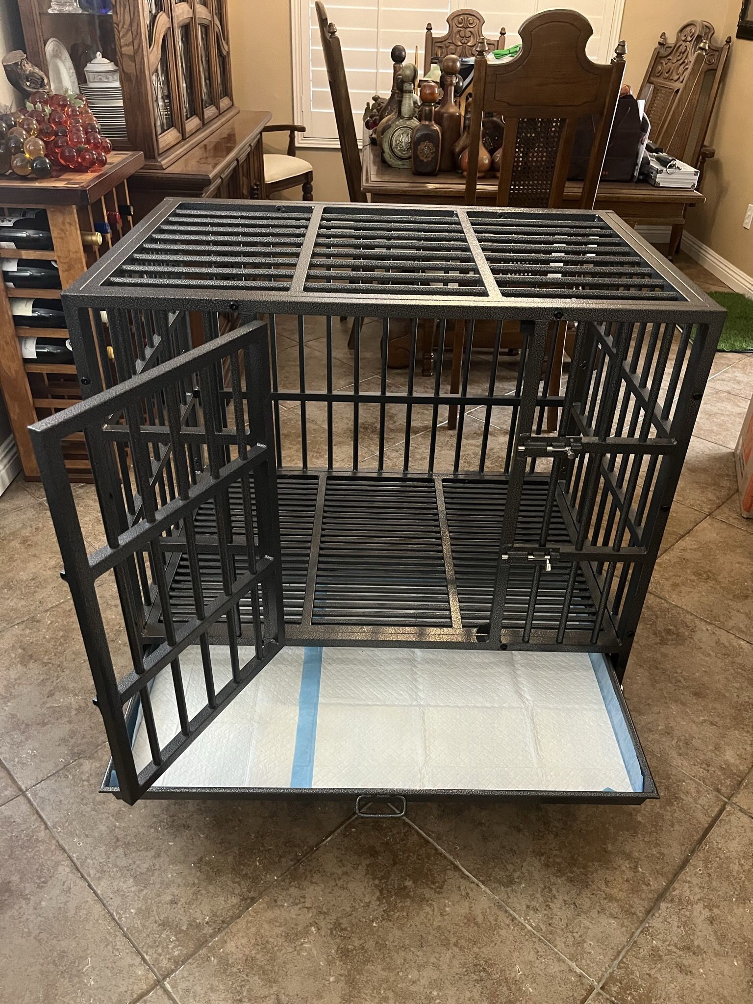 Frisco Ultimate Heavy Duty Steel Metal Single Door Dog Crate
