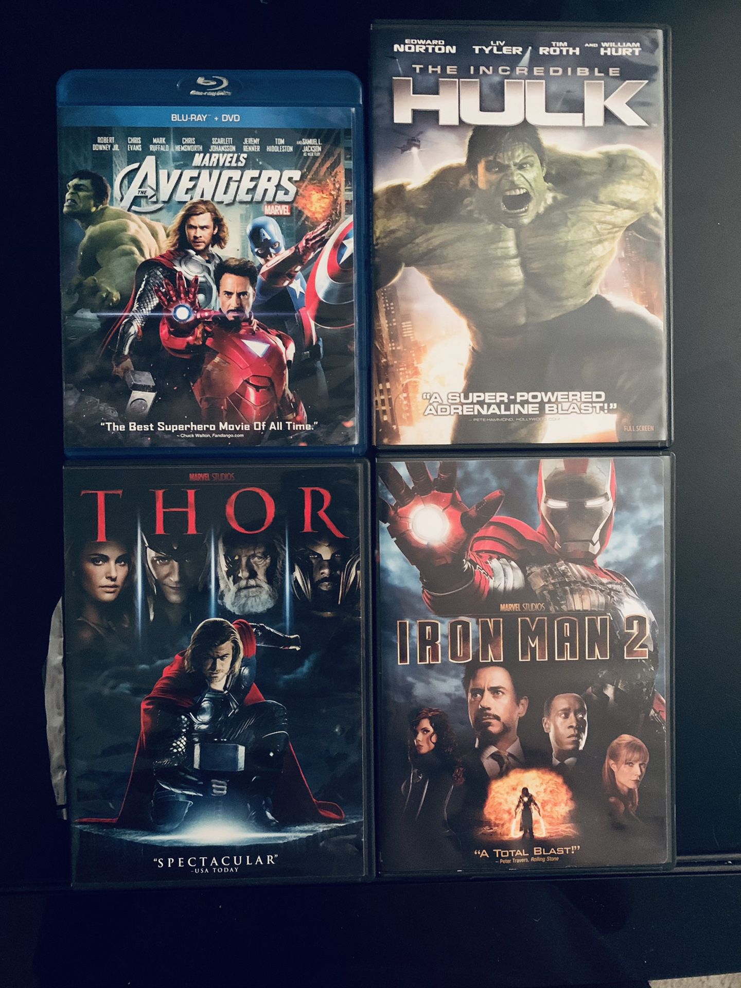 Marvel DVDs