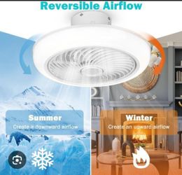 20" LED Light With Fan Combo