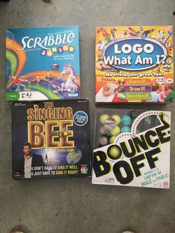 Set of 4 board games