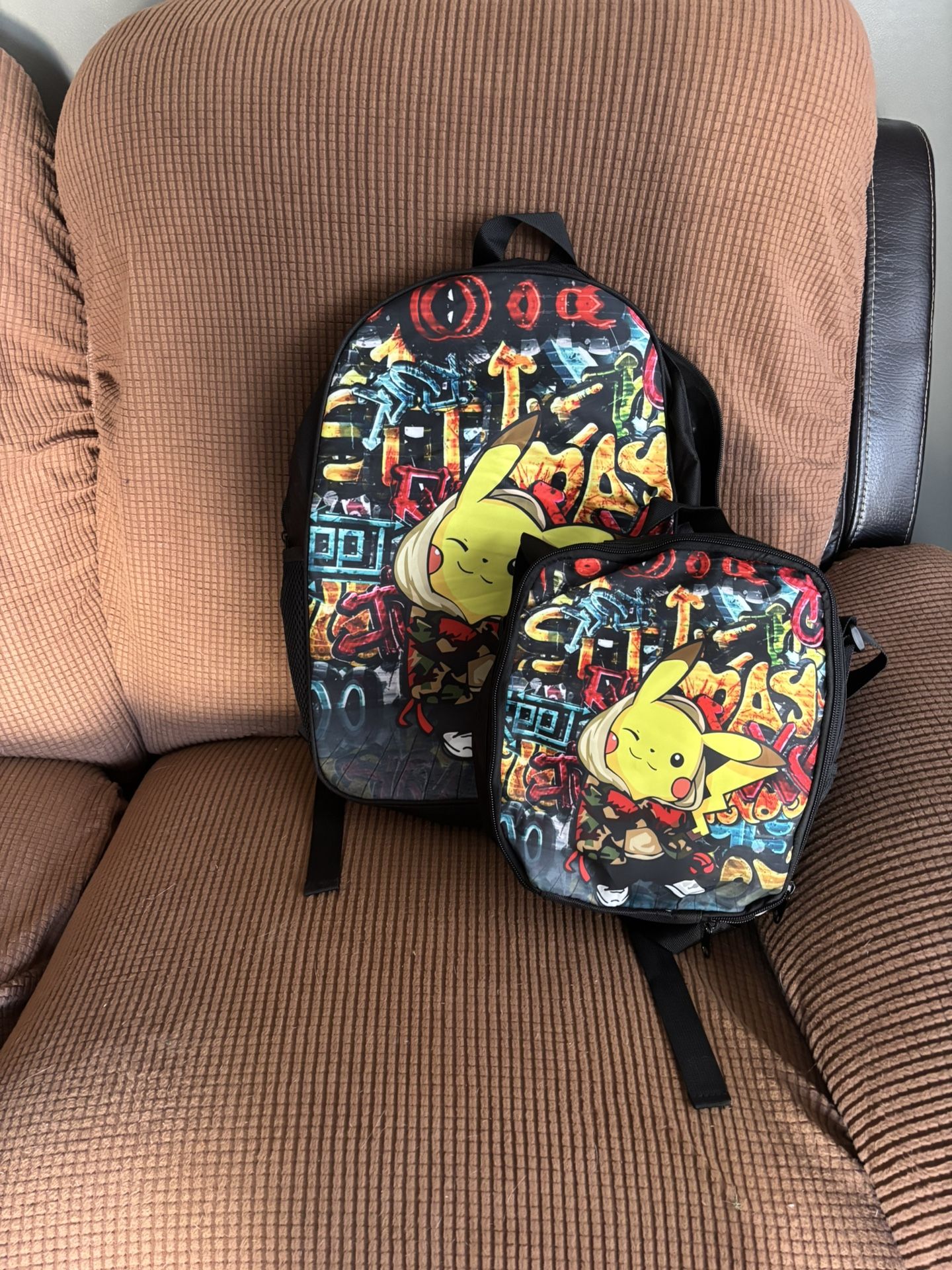 Pokémon Backpack & Insulated Lunch Box