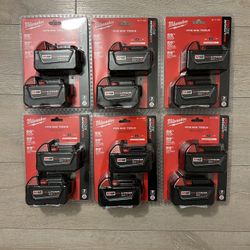 Milwaukee M18 5.0 Batteries ( 2-pack )