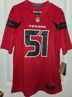 Houston Texans M & XXL Anderson Jr Red Jersey $150 Retail