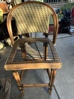 Bamboo Bar Chairs