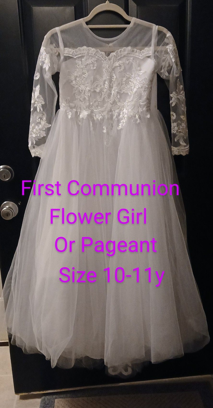 Hand Made First Communion Dress