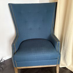 Beutiful Teal Chair From Home goods 