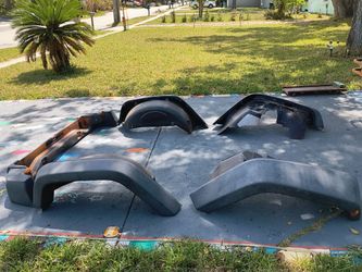 Jeep wrangler sport 2009  fenders & rear bumper